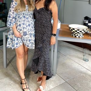 Ruffled dress by Jonathan simkhai with corset